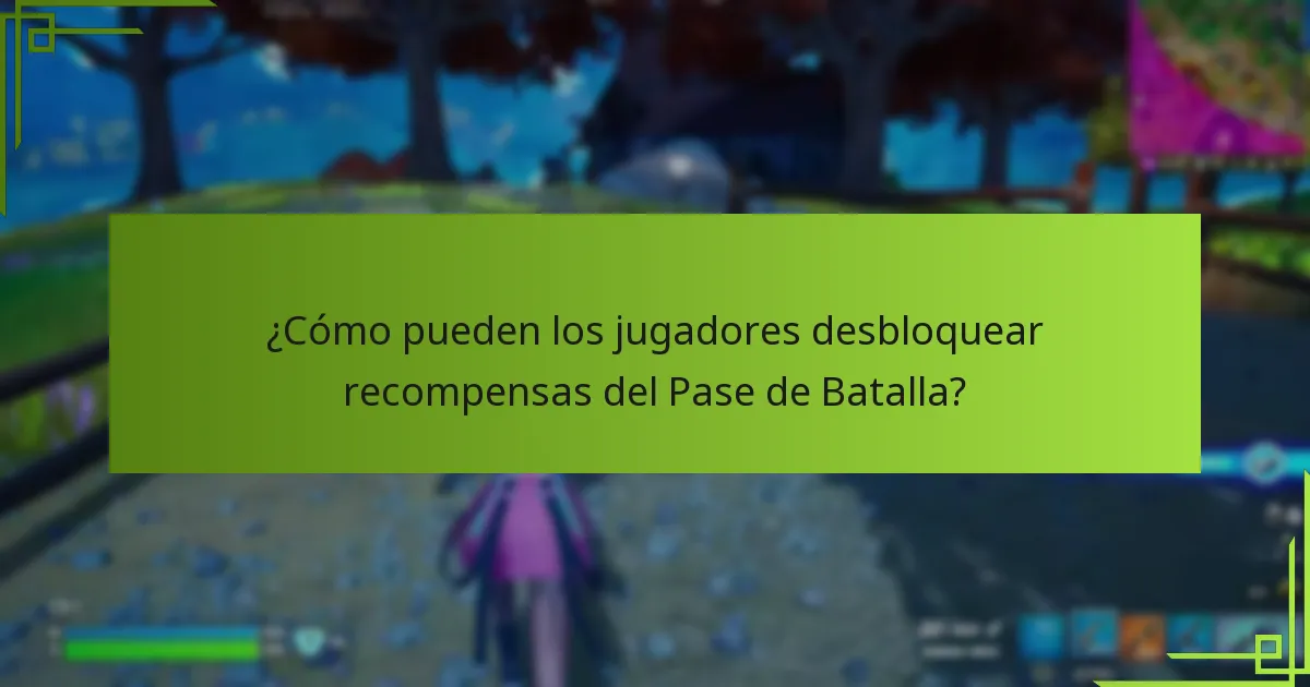 ¿Cómo pueden los jugadores desbloquear recompensas del Pase de Batalla?