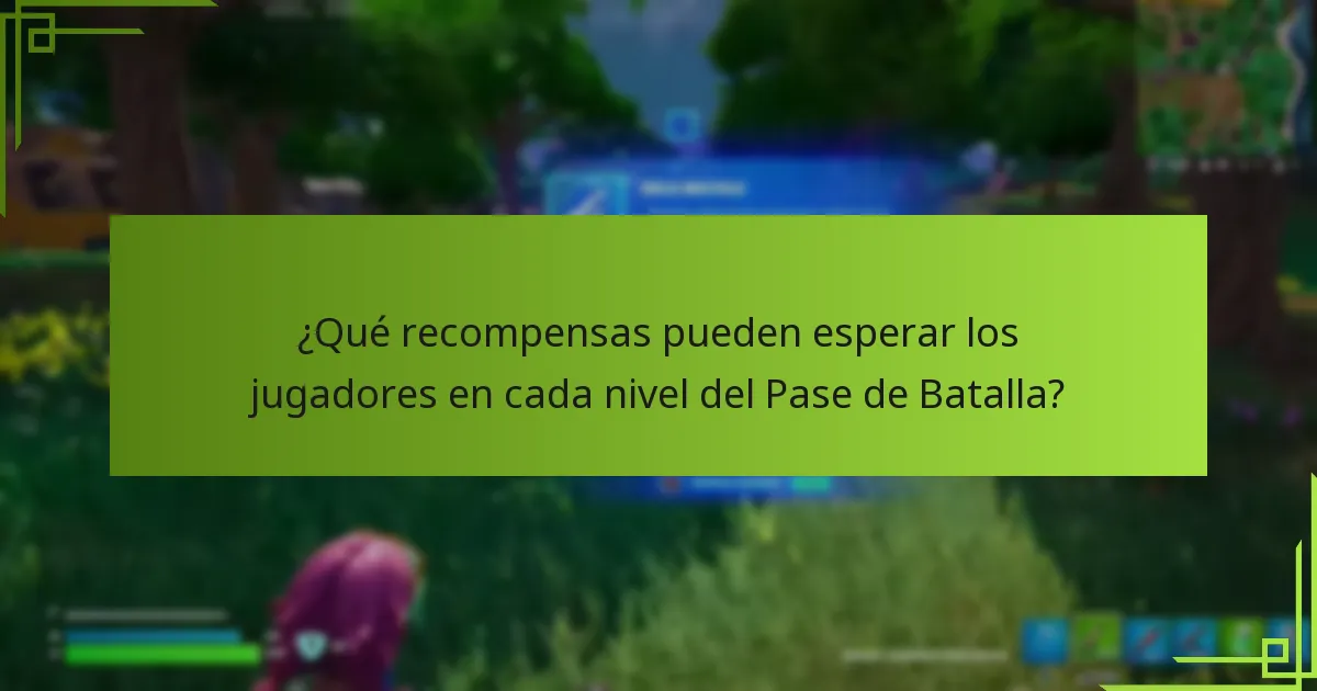 ¿Qué recompensas pueden esperar los jugadores en cada nivel del Pase de Batalla?